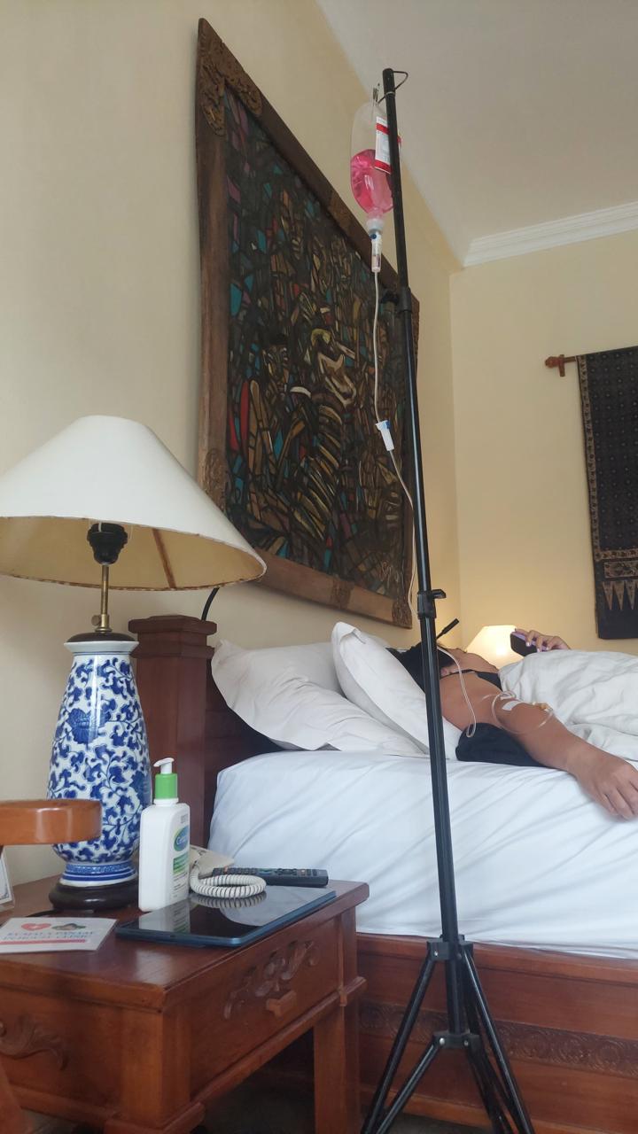 Bali home visit IV drip service proof 3